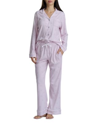 Notch Collar Pajama Set