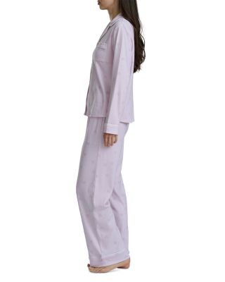 Notch Collar Pajama Set