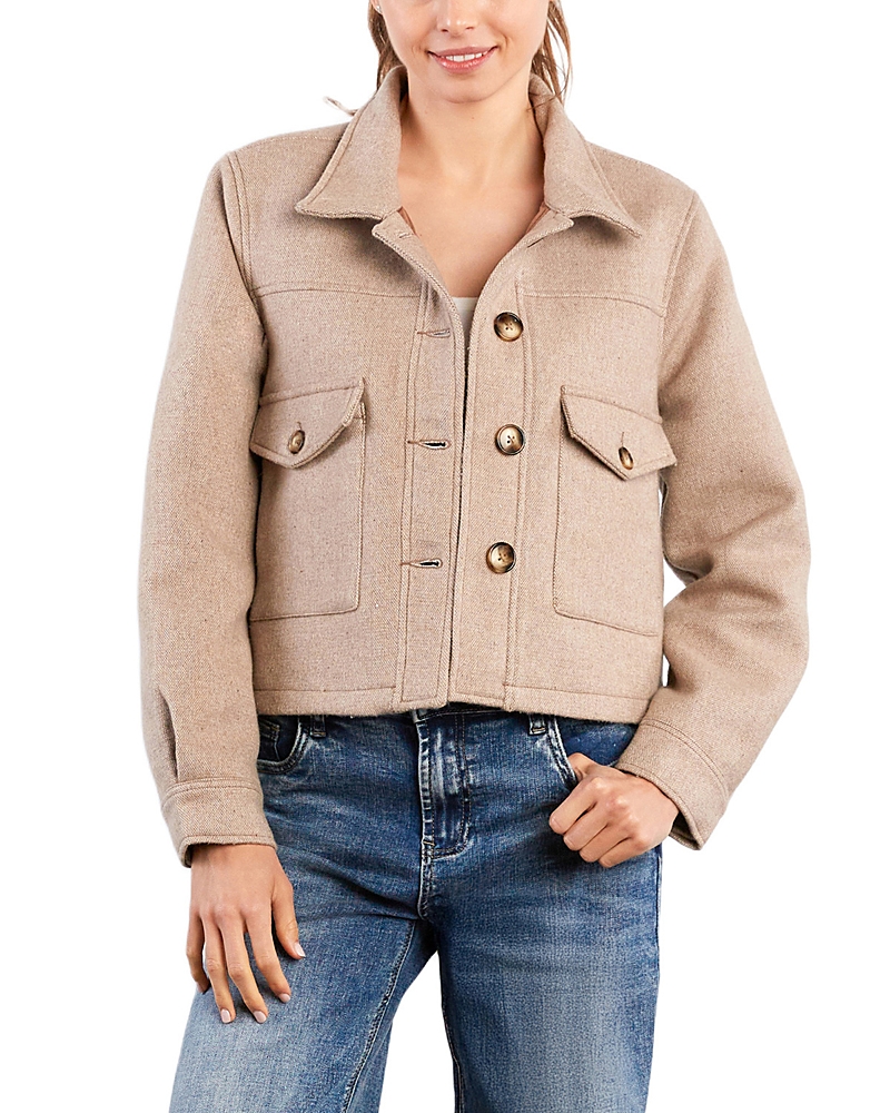 Billy T Soft Country Jacket In Brown