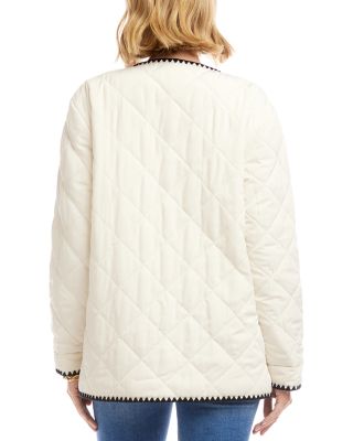 Edge Stitch Quilted Jacket