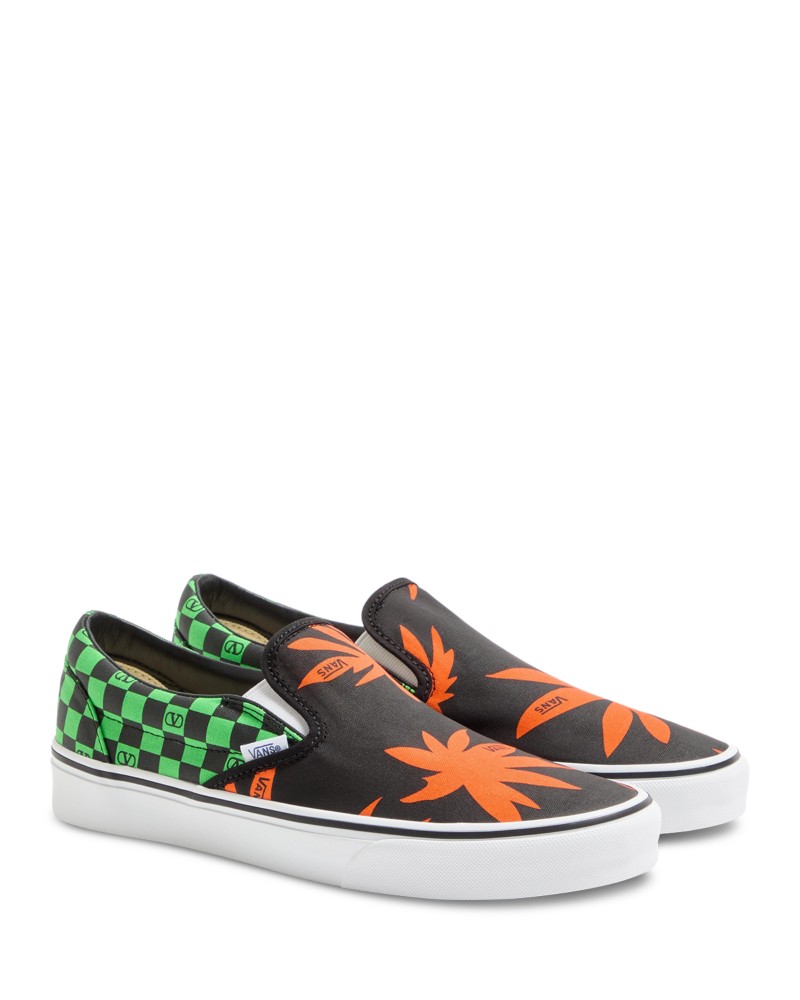 Valentino Garavani x Vans Men's Graphic Sneakers in Black Multi