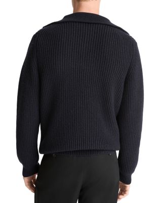 Heirloom Shaker Quarter Zip Sweater