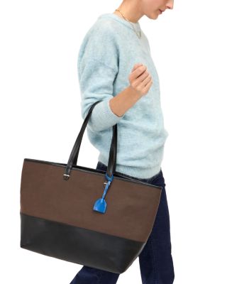 Volie Canvas & Leather Tote