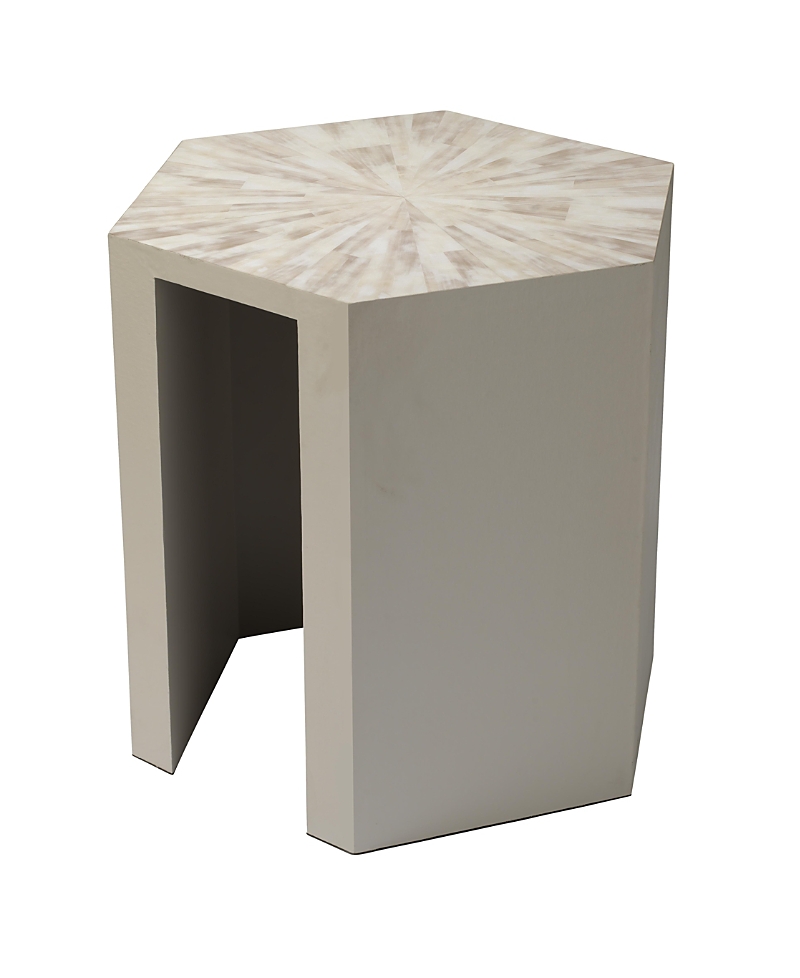 Jamie Young Radiant Side Table In Gray