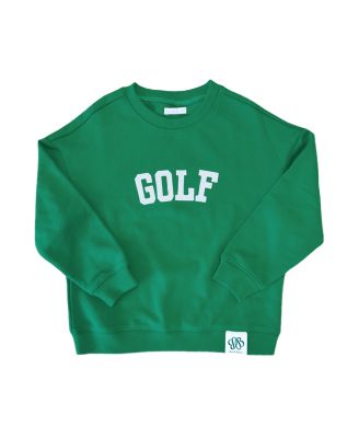 Unisex Kids Golf Cotton Crewneck Sweatshirt - Baby, Little Kid, Big Kid