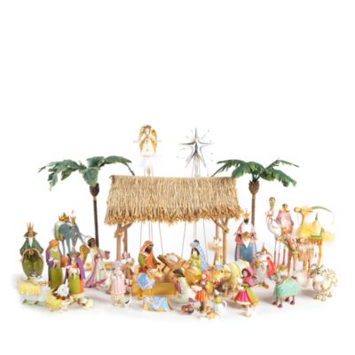 Patience Brewster Nativity World Holy Family Figures, Set of 4