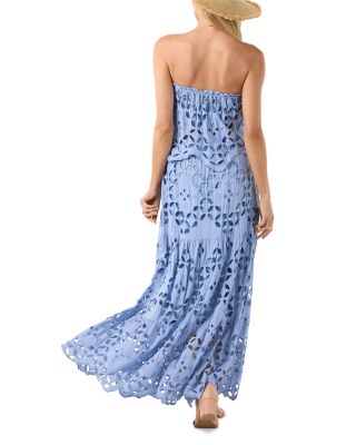 Bora Bora Eyelet Cutout Skirt