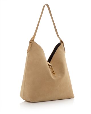 Megan Suede Hobo Bag