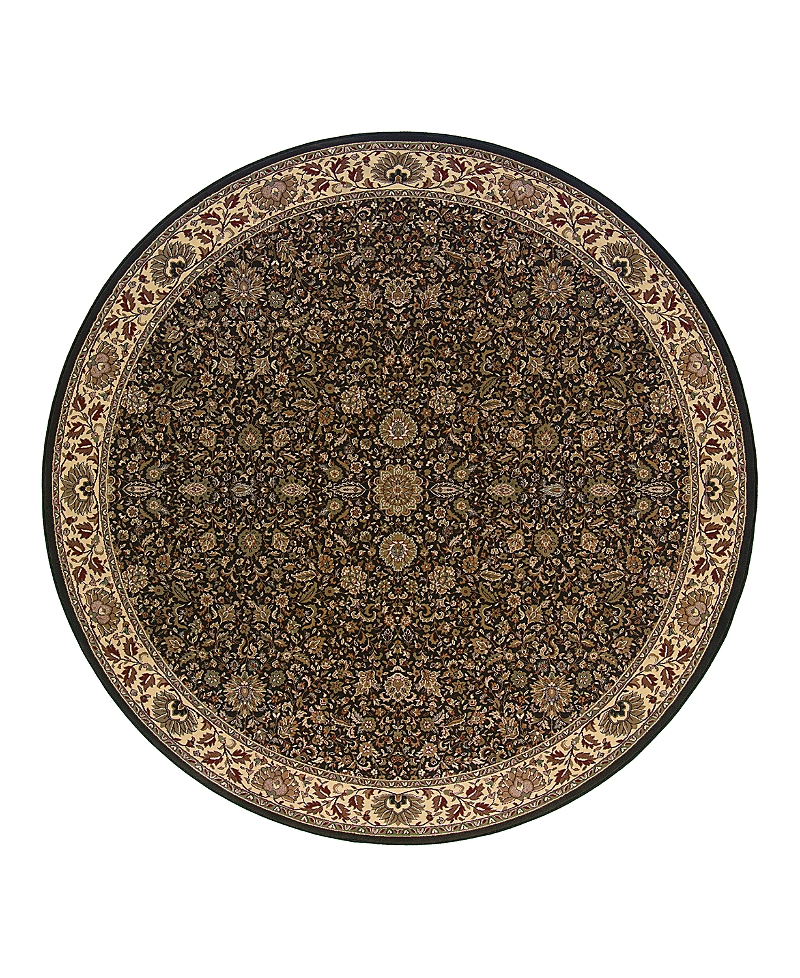Oriental Weavers Ariana 172d Round Area Rug 6'0 X 6'0 In Brown