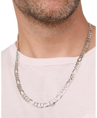 Sterling Silver Founders Figaro Chain