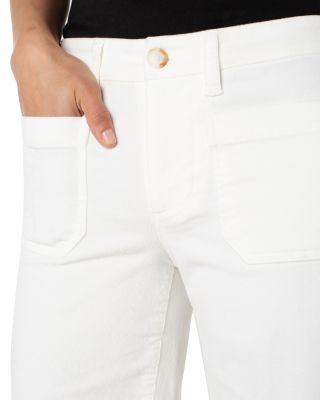 Corduroy Crop Wide Leg Pants