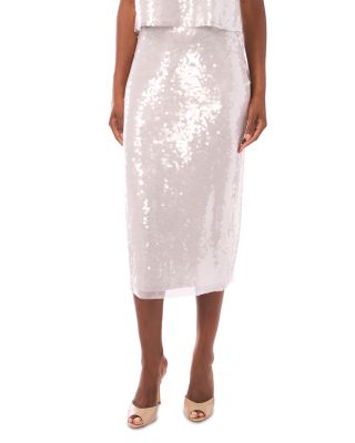 Sequinned Column Skirt