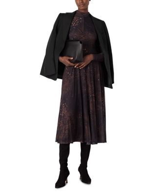 Spotted Animal Mesh Dress 