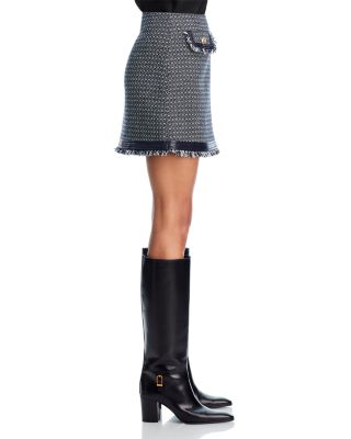 Birdseye Tweed Deva Skirt