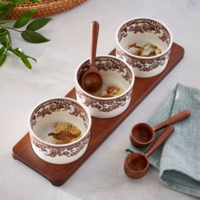 Woodland 7 Piece Condiment Set