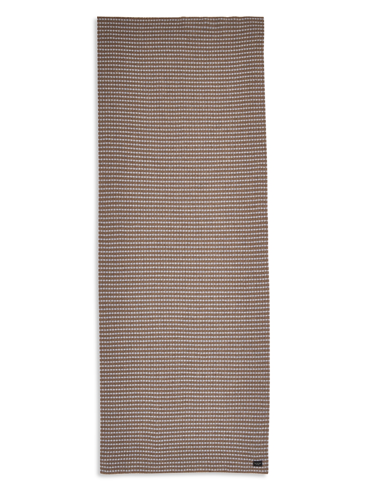 Rag & Bone Joni Waffle Weave Wool Scarf In Brown