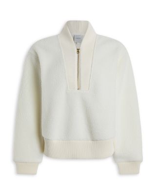 Mumford Half Zip Fleece Sweatshirt