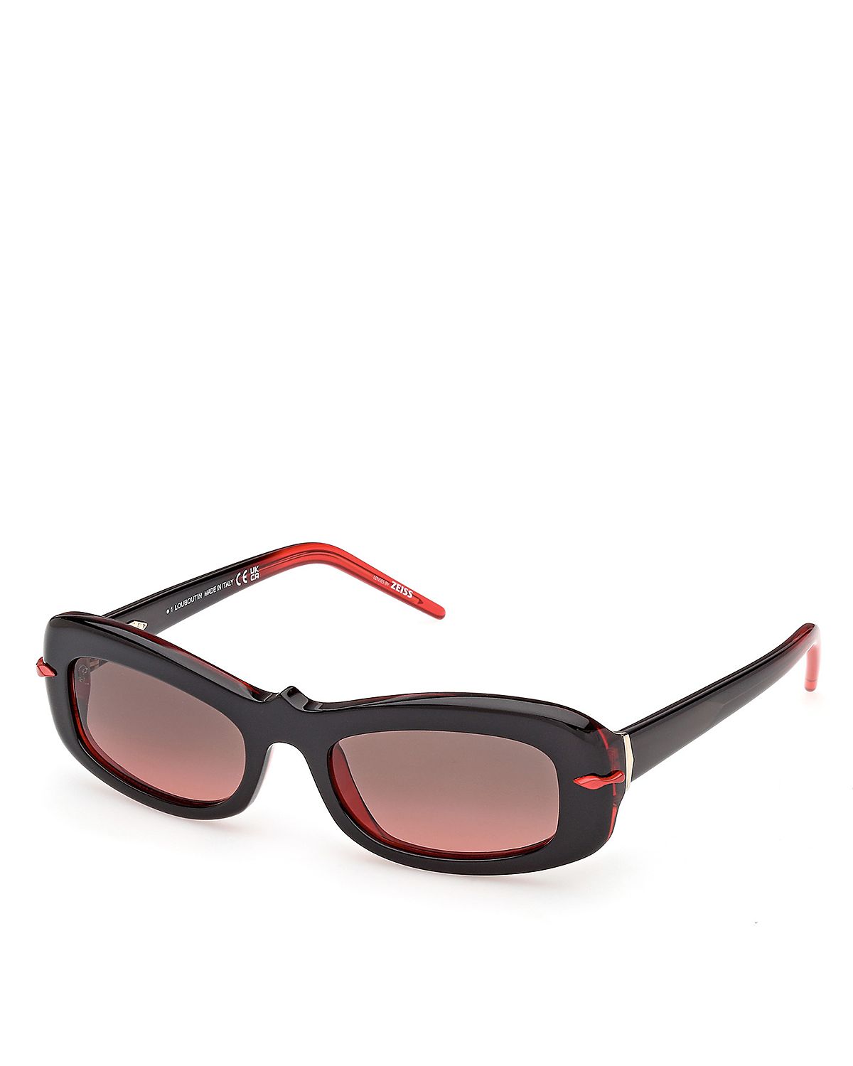 Christian Louboutin Geometric Sunglasses, 52mm