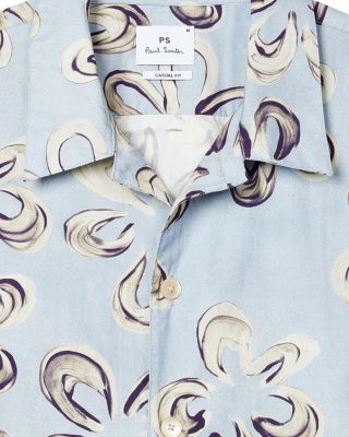 Short Sleeve Printed Camp Shirt