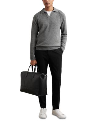 Banbury Wool & Cashmere Open Collar Sweater