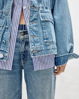 Amy Cinched Denim Jacket
