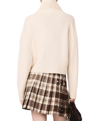 Jamian Checked Flannel Skirt