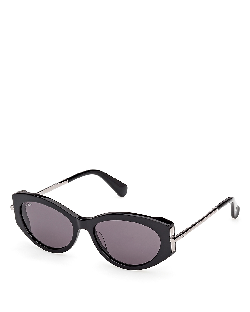 Max Mara Full Frame Sunglasses In Black