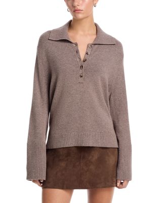 Luca Bell Sleeve Polo Sweater