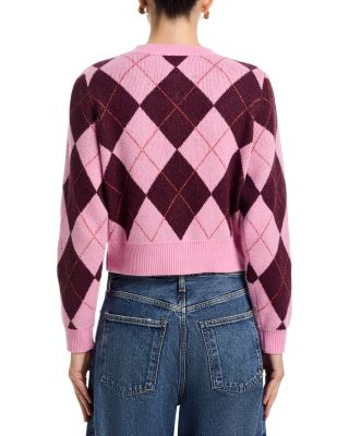 Maxine Argyle Cardigan Sweater