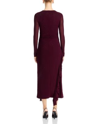 Embellished Mesh Dress - Exclusive