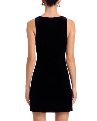 Velvet Mini Dress - Exclusive