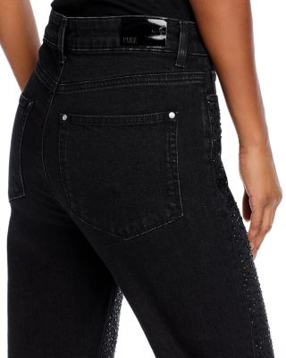 Stevie Ankle Jeans in Interstellar Embellished
