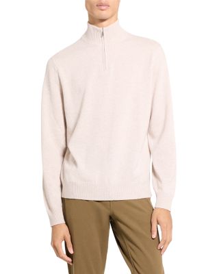 Hilles Cashmere Quarter Zip Sweater