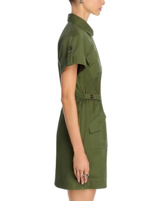 Clotilde Cotton Drill Utility Dress