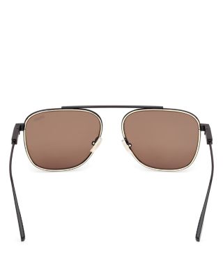 Geometric Sunglasses, 57mm