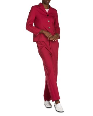 Wing Collar Button Front Jacket