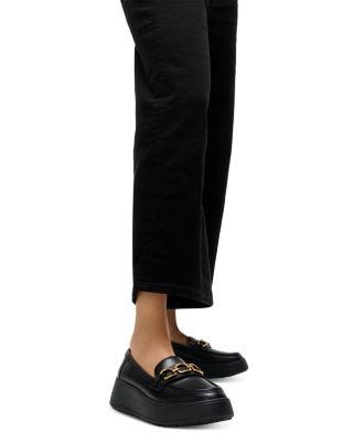 Women&#39;s F-Luma Chain Loafer Flats