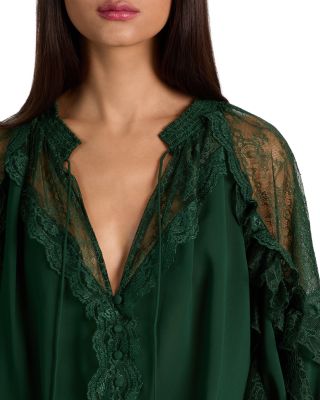 Aleena Lace Inset Blouse