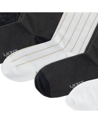 Holiday Shine Sock, Pack of 6