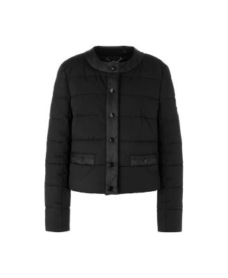 Quilted Jacket with Nylon Details