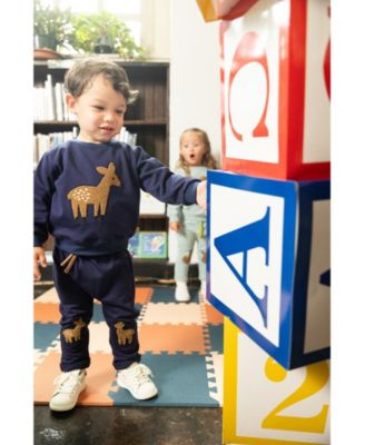  Recycled Cotton Fawn Jogger - Baby