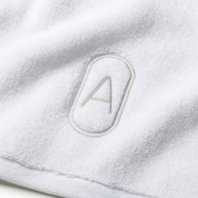 Monogram Guest Towel, A