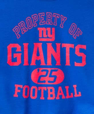 Unisex NFL New York Giants Property Flea Market Crew Fleece
