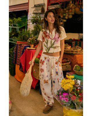 Seraphine Ambar Linen Swim Cover-Up Pants