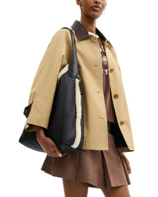 Brooklyn 39 Shearling Shoulder Bag