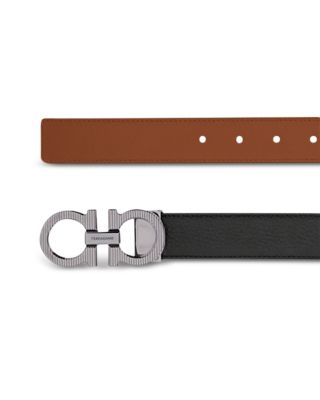 Men's Reversible Leather Belt