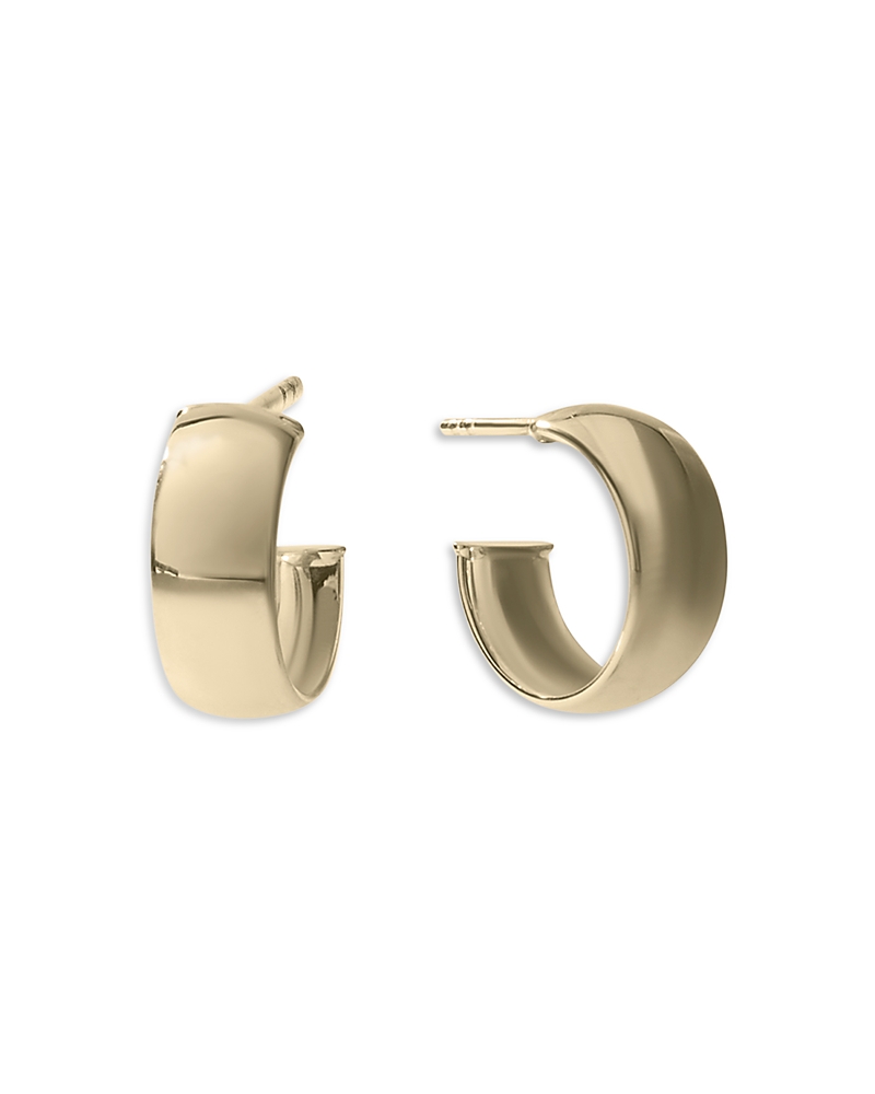 Lana Jewelry 14K Yellow Gold Huggie Hoop Earrings