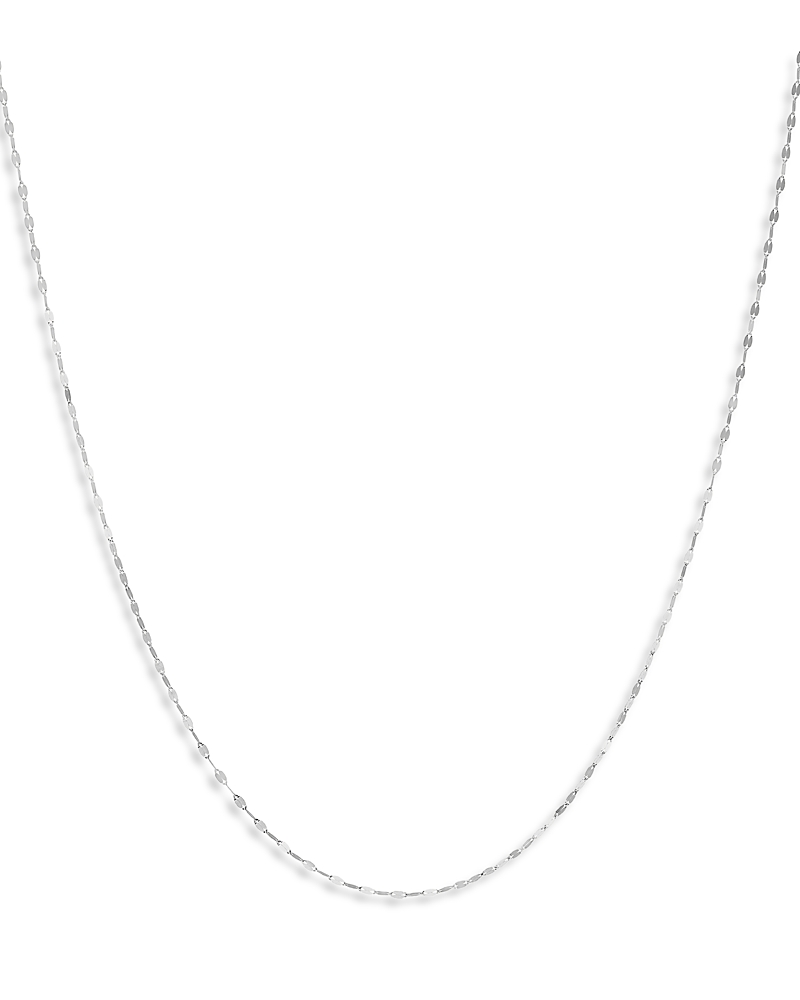 Lana Jewelry Blake Chain Choker Necklace In 14k Yellow Or White Gold In Silver