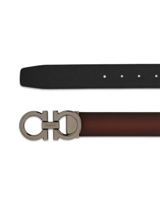 Men's Reversible Leather Belt