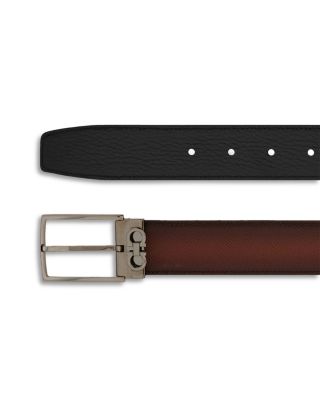 Men's Reversible Leather Belt